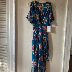 Zara flower jumpsuit